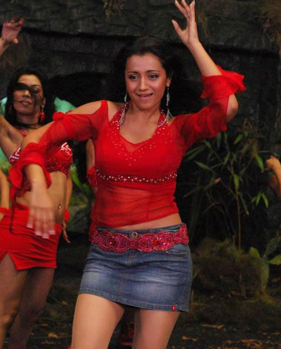 thrisha spicy from new movie hot images